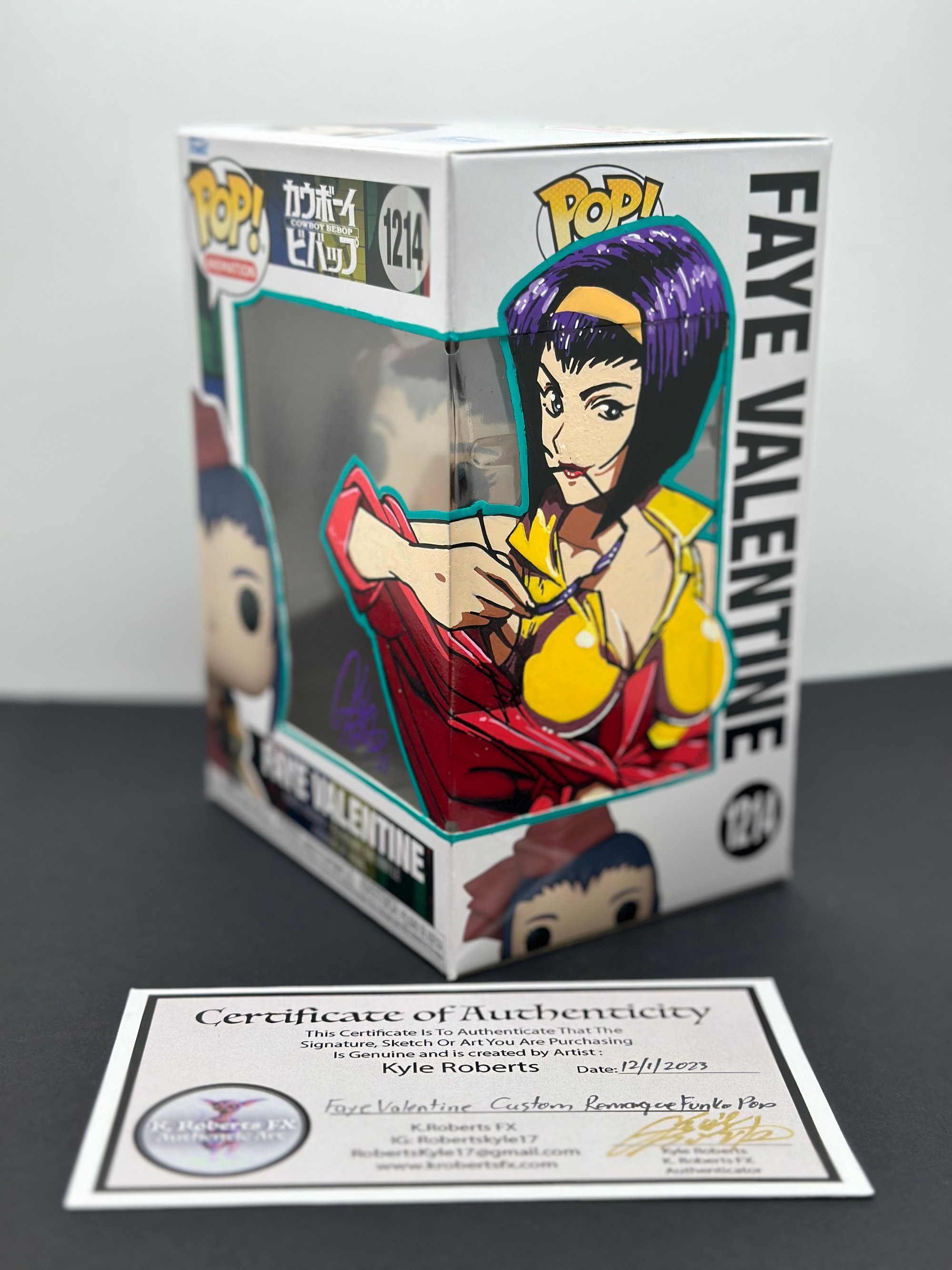 Cowboy Bebop: newest Faye Valentine Funko Pop #147 [ Rare ! ]