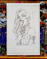 BAD BTCH ORIGINAL ART SIGNED