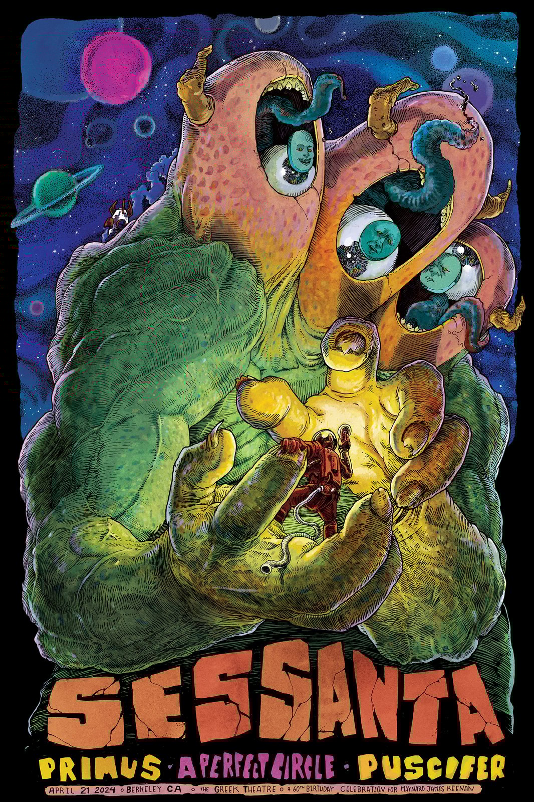 Sessanta - 4.22.24 Berkely, CA (Paper) | Dave Kloc