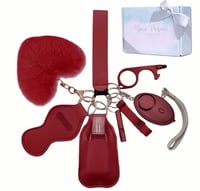 Image 1 of PU Leather Self Defense Set 