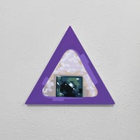 Onigiri - Original Painting, 6" Triangle