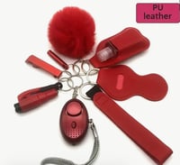 Image 4 of PU Leather Self Defense Set 