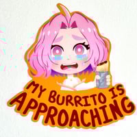 Burrito Sticker