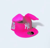 Image 2 of Hot Pink - Yankees Fitted