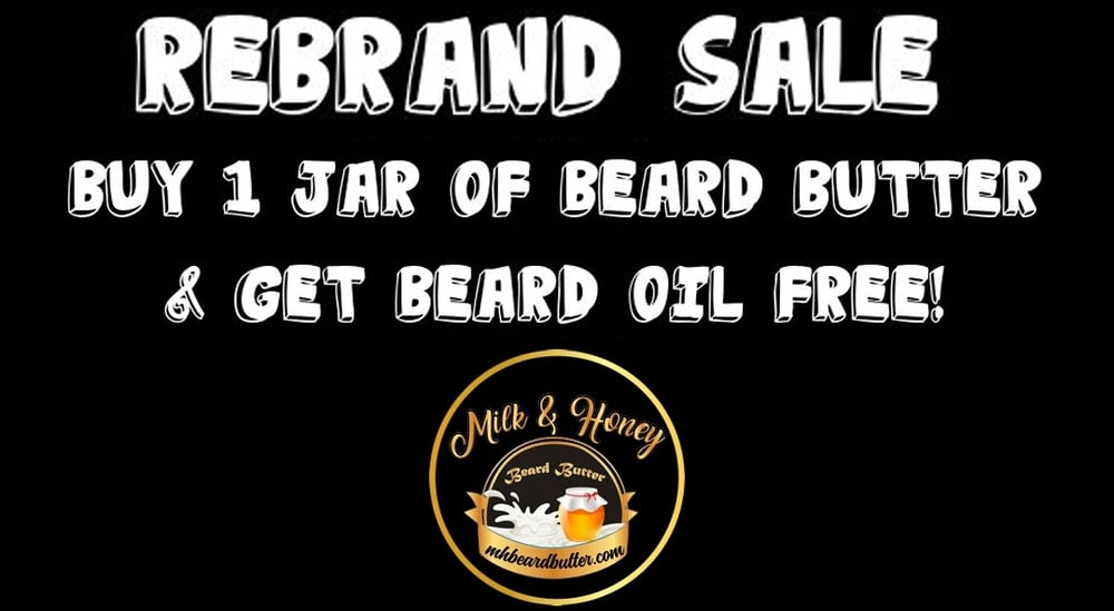 Image of Milk&Honey Beard Butter Rebrand Sale