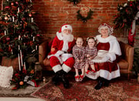 Image 1 of The Santa + Mrs Claus Experience | A JSP Petite Studio Session