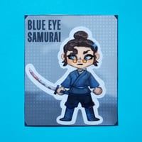 Image 3 of Blue Eye Samurai stickers