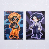Naruto & Sasuke stickers