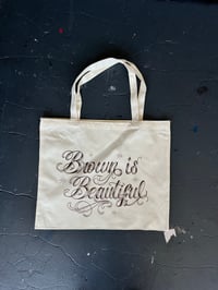 Brown and beautiful tote 