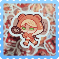 marcille ❄️ waterproof vinyl sticker