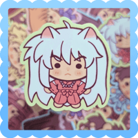 inuyasha ❄️ waterproof vinyl sticker