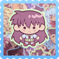 kagome ❄️ waterproof vinyl sticker