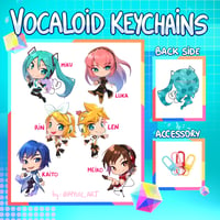 VOCALOID - Acrylic Keychains set