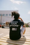 "Weigh Your Options" Tee (Black)