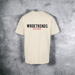 Image of SAND ESTABLISHED OVERSIZED TEE