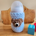 Teddy Bear Baby Bottle Sleeve