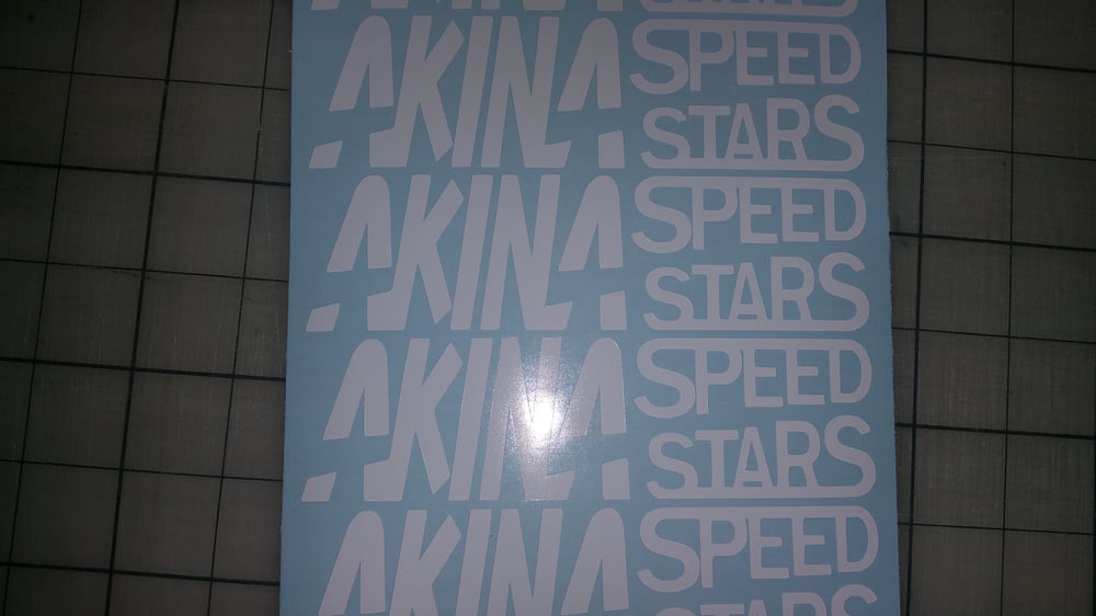 Initial D Club Stickers