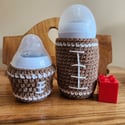 Football Baby Bottle Cover