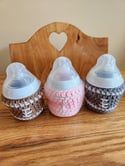 Football Baby Bottle Cover