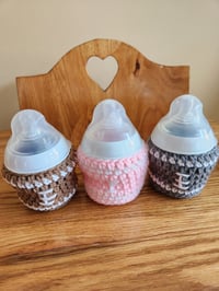 Image 2 of Football Baby Bottle Cover
