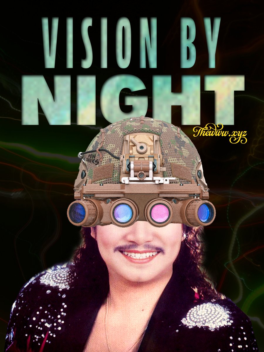 Image of Vision By Night Sticker