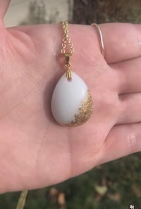 Image 3 of Large Teardrop Keepsake Pendant