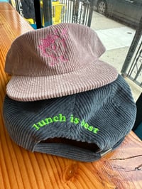 Lunch is best hat