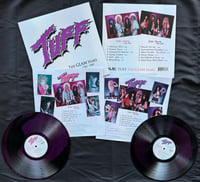 Image 1 of TUFF "The Glam Years 1985-1989" 12" Black/Purple Vinyl, Remastered, Full Color 2 Panel Insert