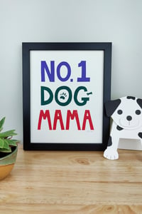 Image 1 of No. 1 Dog Mama Original Linocut