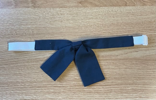 NHS Girls Navy Bowtie $5.30