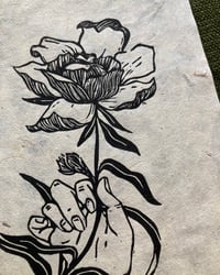 Image 3 of Bloom Linocut Print