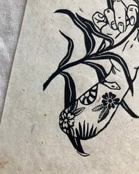Image 4 of Bloom Linocut Print