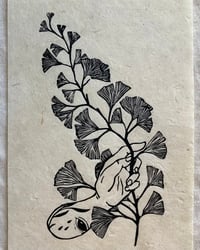 Image 1 of Ginkgo Linocut Print