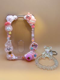 Image 2 of BTS/BT21 Cooky/Jungkook/JK Decoden Photocard Holder Keychain