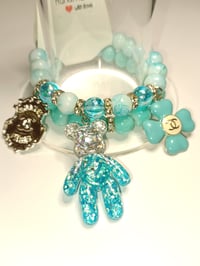 #333 Turquoise Bear Bracelet