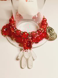 #334 Red Bear Bracelet