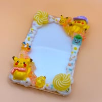 Image 1 of Pikachu and Friends Magnetic Decoden Photocard Frame