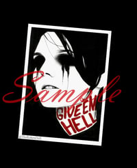 Image 1 of GIVE 'EM HELL PRINT