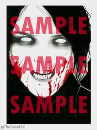Image 2 of VAMPIRES WILL NEVER HURT YOU PRINT