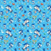 Image 4 of PRE-ORDER Sonic Button-Up Shirt <br>| Unofficial Fan Merch |