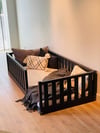 SALE of TWIN SIZE montessori BED 39''x75'' with bed rails Teo Beds free' shipping