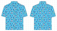 Image 3 of Sonic Button-Up Shirt <br>| Unofficial Fan Merch |