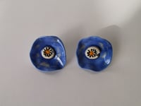 Image 1 of Pendientes Amapola Azul 