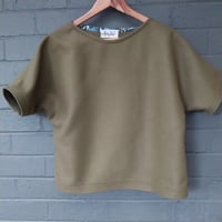 KylieJane Over the Top top -khaki