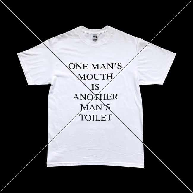 MOUTH = TOILET T-SHIRT (JACK ROTHERT X BUNNI.EU)