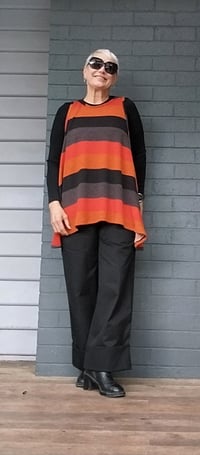 Image 4 of KylieJane Shell tunic - stripey