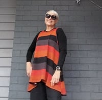 Image 3 of KylieJane Shell tunic - stripey
