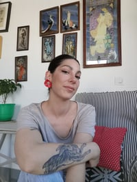 Image 3 of Pendientes Amapola. 