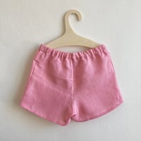 Image 6 of Summer Shorts-pink linen