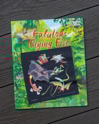 Image 1 of Gliding animals microfiber cleaning cloth